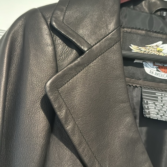 Harley Davidson women’s leather jacket size small - Picture 5 of 16